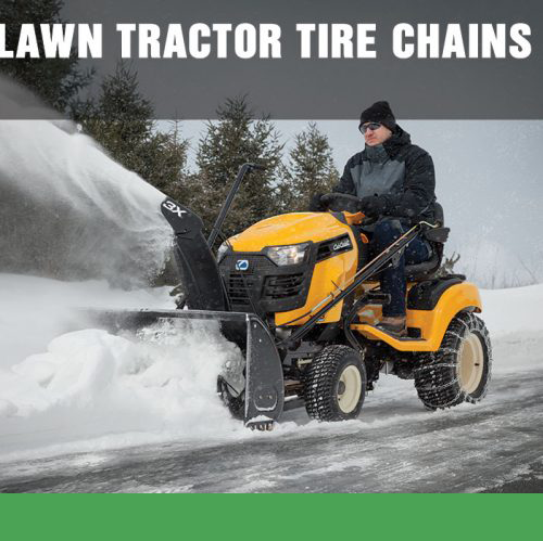 Lawn Tractor Tire Chains