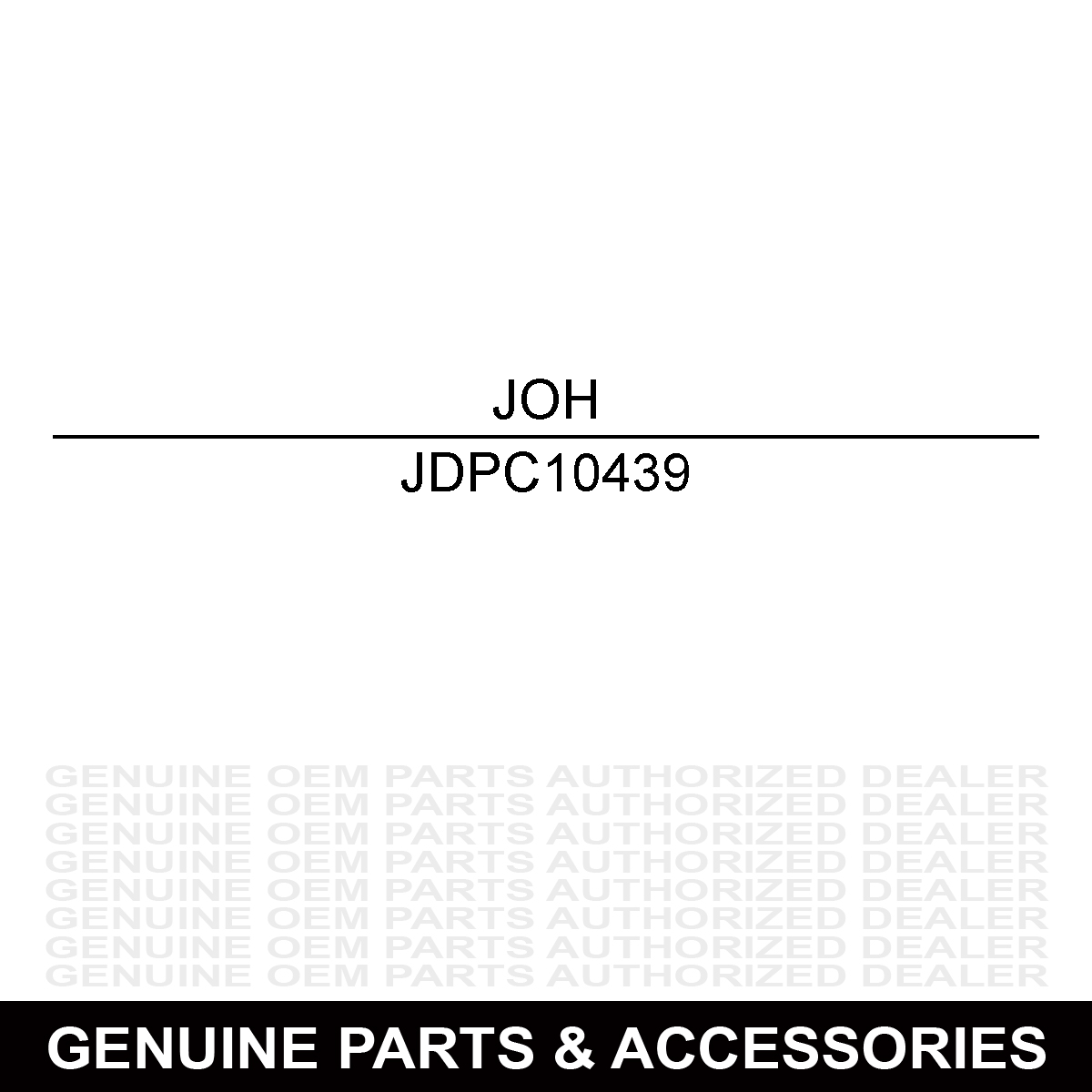 John Deere PC10439 Paper Parts Catalog Mow The Lawn