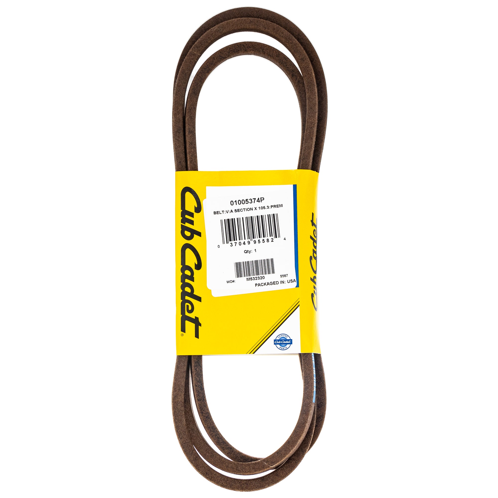 CUB CADET 01005374P Spindle Drive V-Belt 48