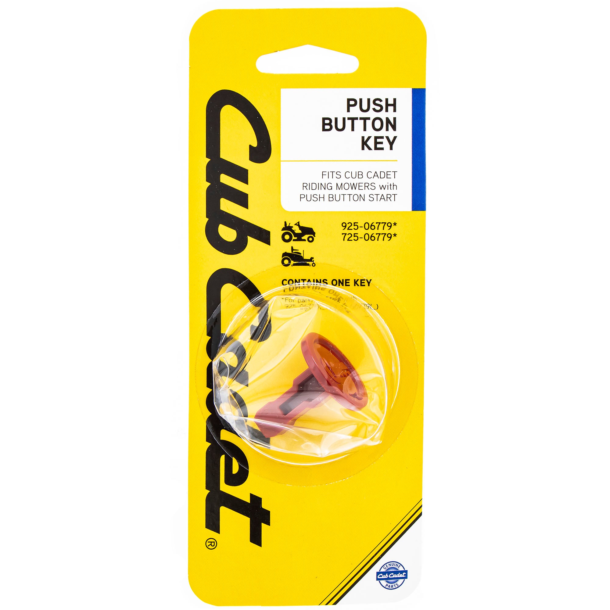 CUB CADET 490-350-C002 Push Button Start Key Mow The Lawn