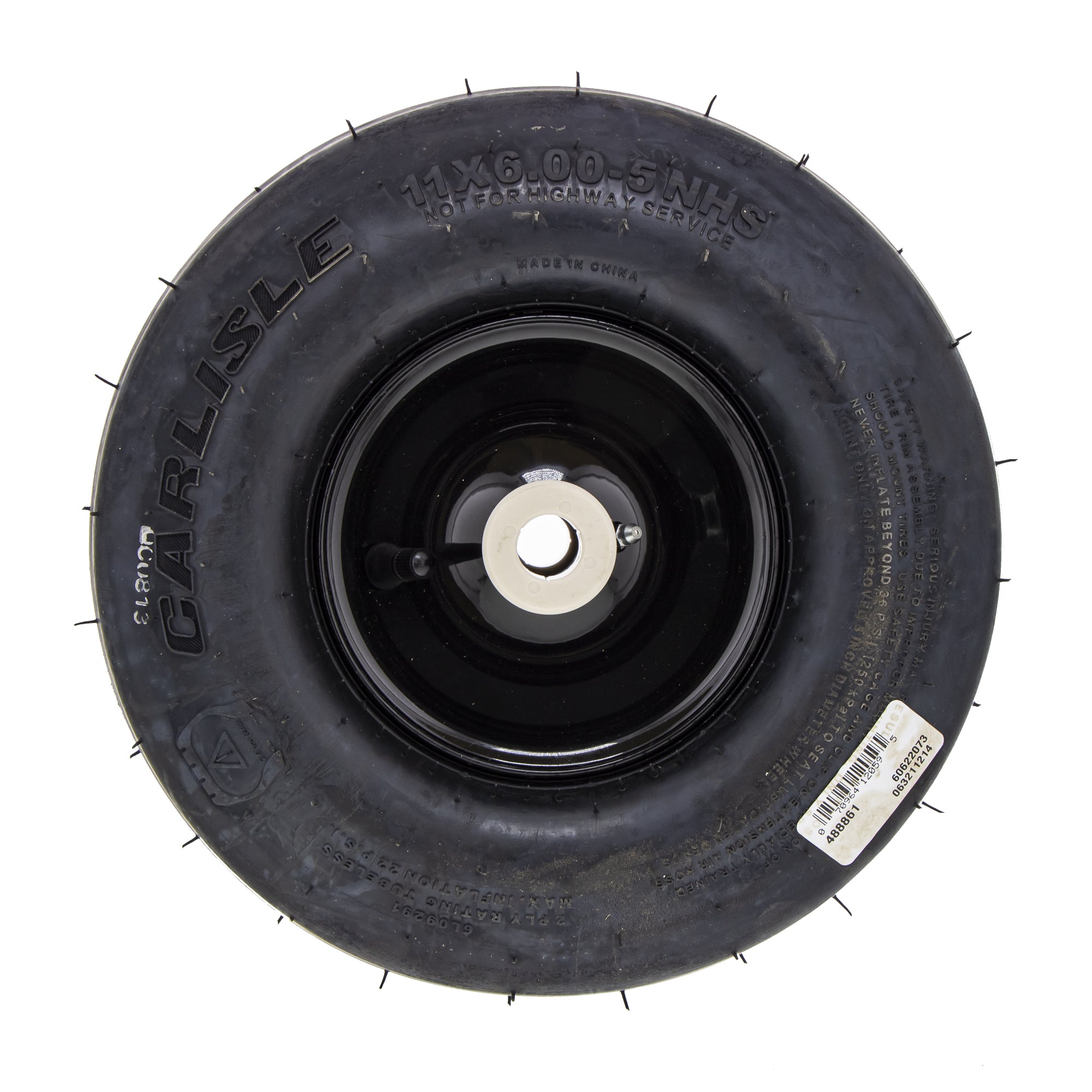 CUB CADET 634-05664A Black Caster Wheel Mow The Lawn