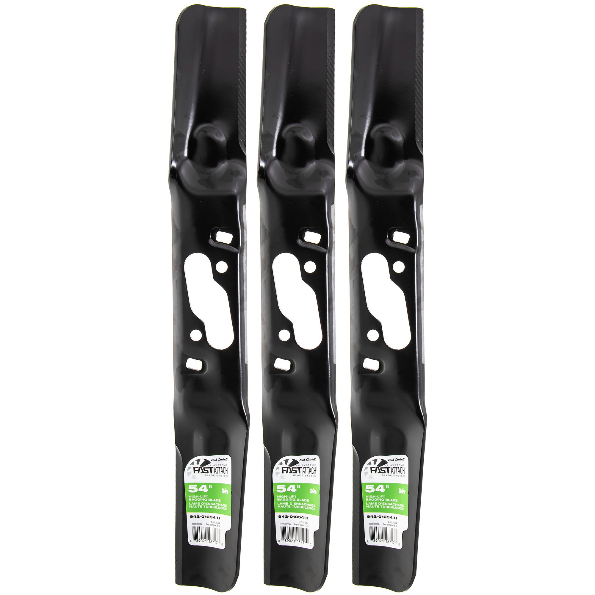 CUB CADET 942-01054-H FastAttach High-Lift Blade | Mow The Lawn