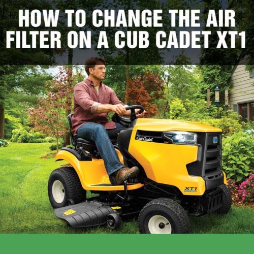 How to Change the Air Filter on a Cub Cadet XT1 Tractor
