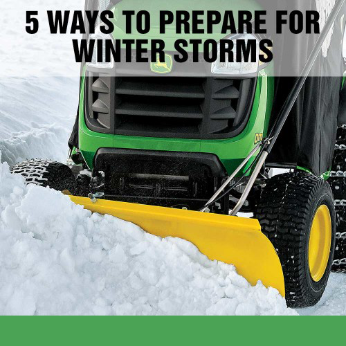 5 Ways To Prepare For Winter Storms