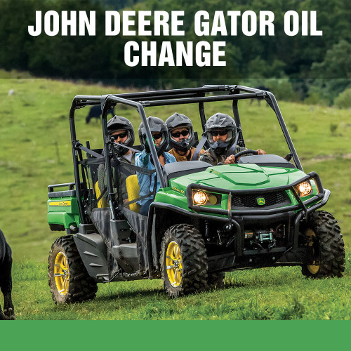 John Deere Gator Oil Change