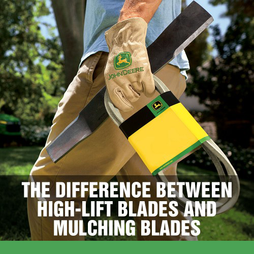 The Difference Between High-Lift Blades and Mulching Blades