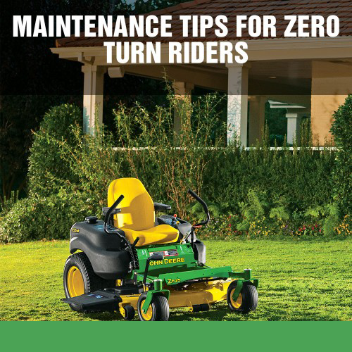 Maintenance Tips for John Deere Zero Turn Riders