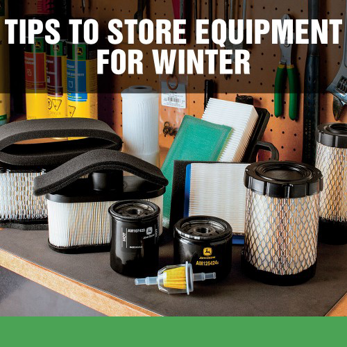 Tips to Store Small Engine Equipment for Winter