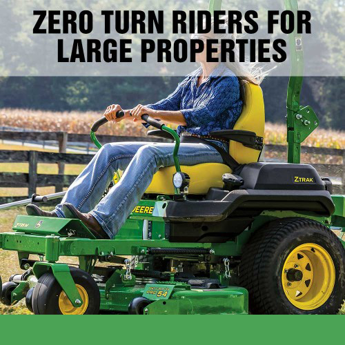 Zero Turn Riders for Large Properties: John Deere Z700 Series