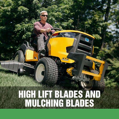High-Lift Blades and Mulching Blades