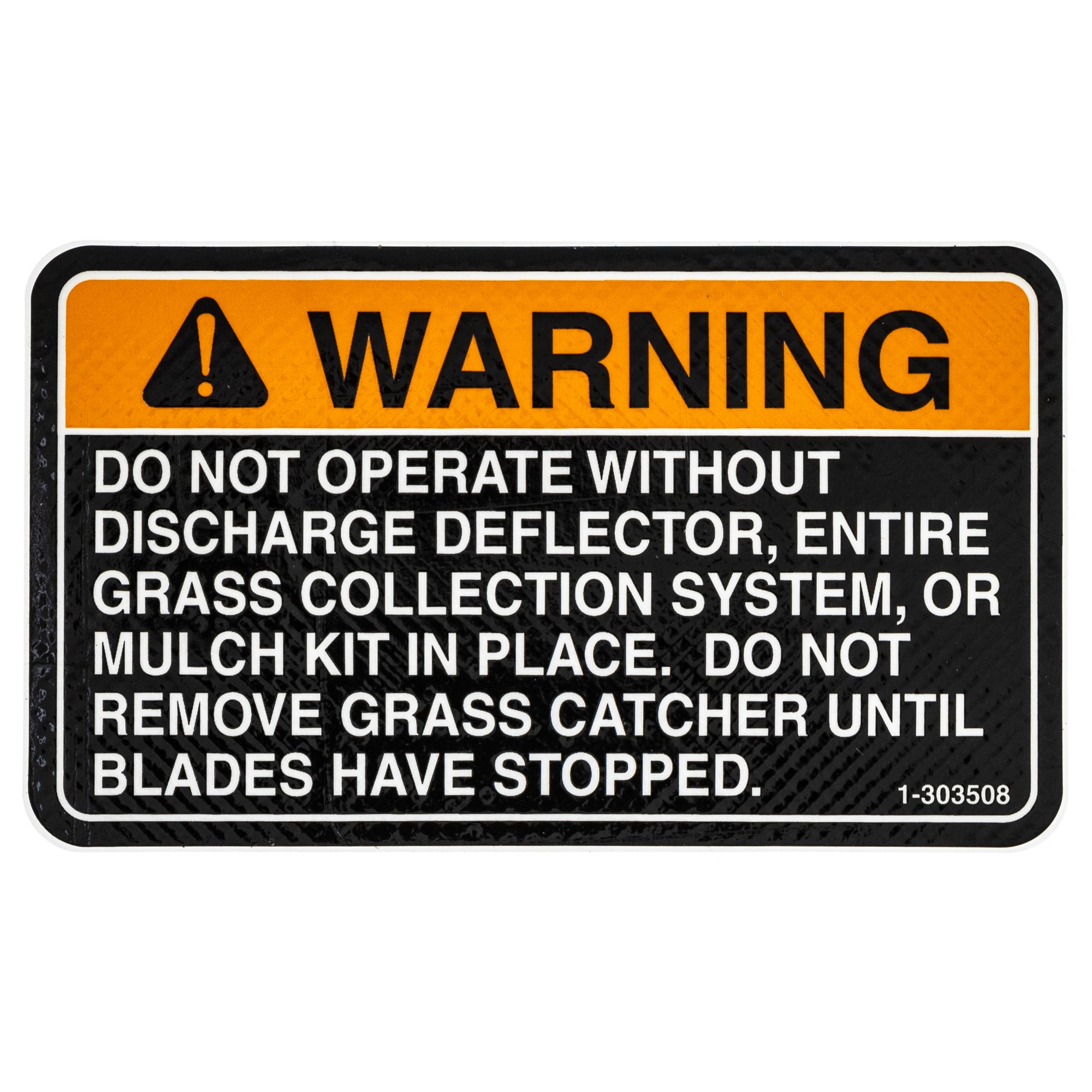 Exmark 1-303508 Decal