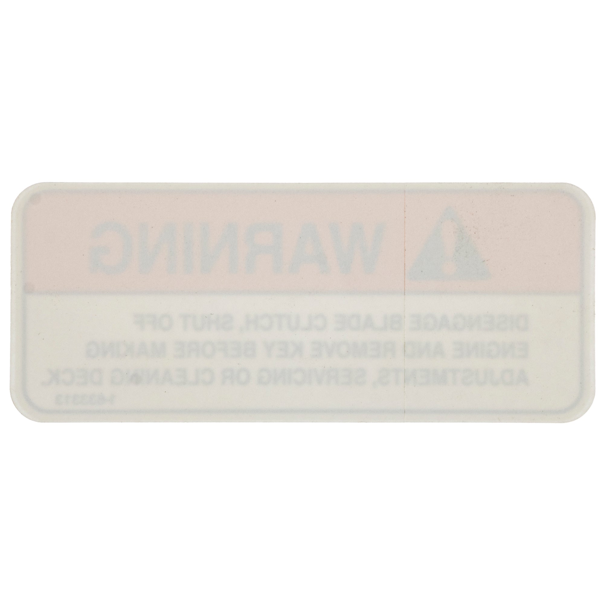 Exmark 1-633313 Warning Decal