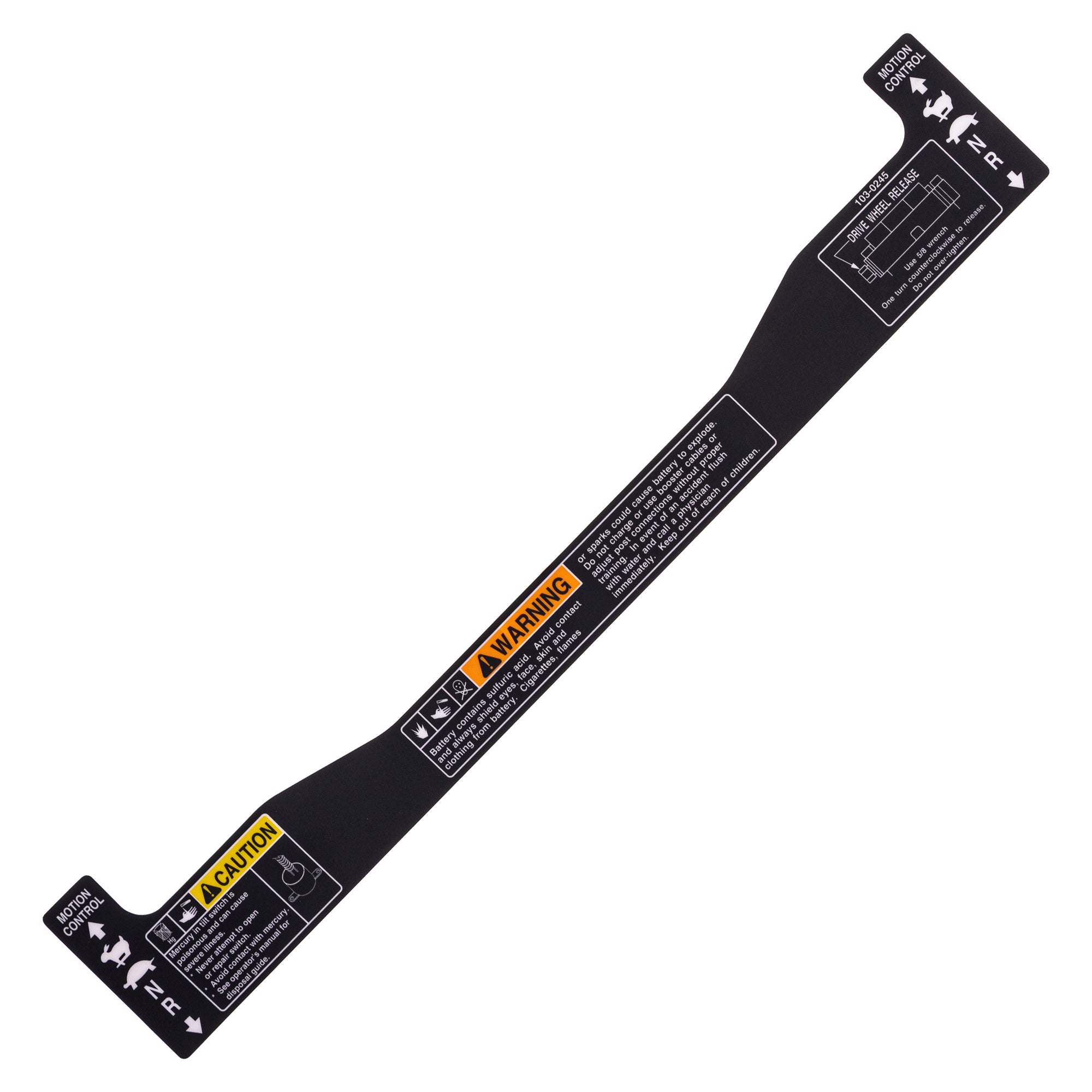 Exmark 103-0245 Decal