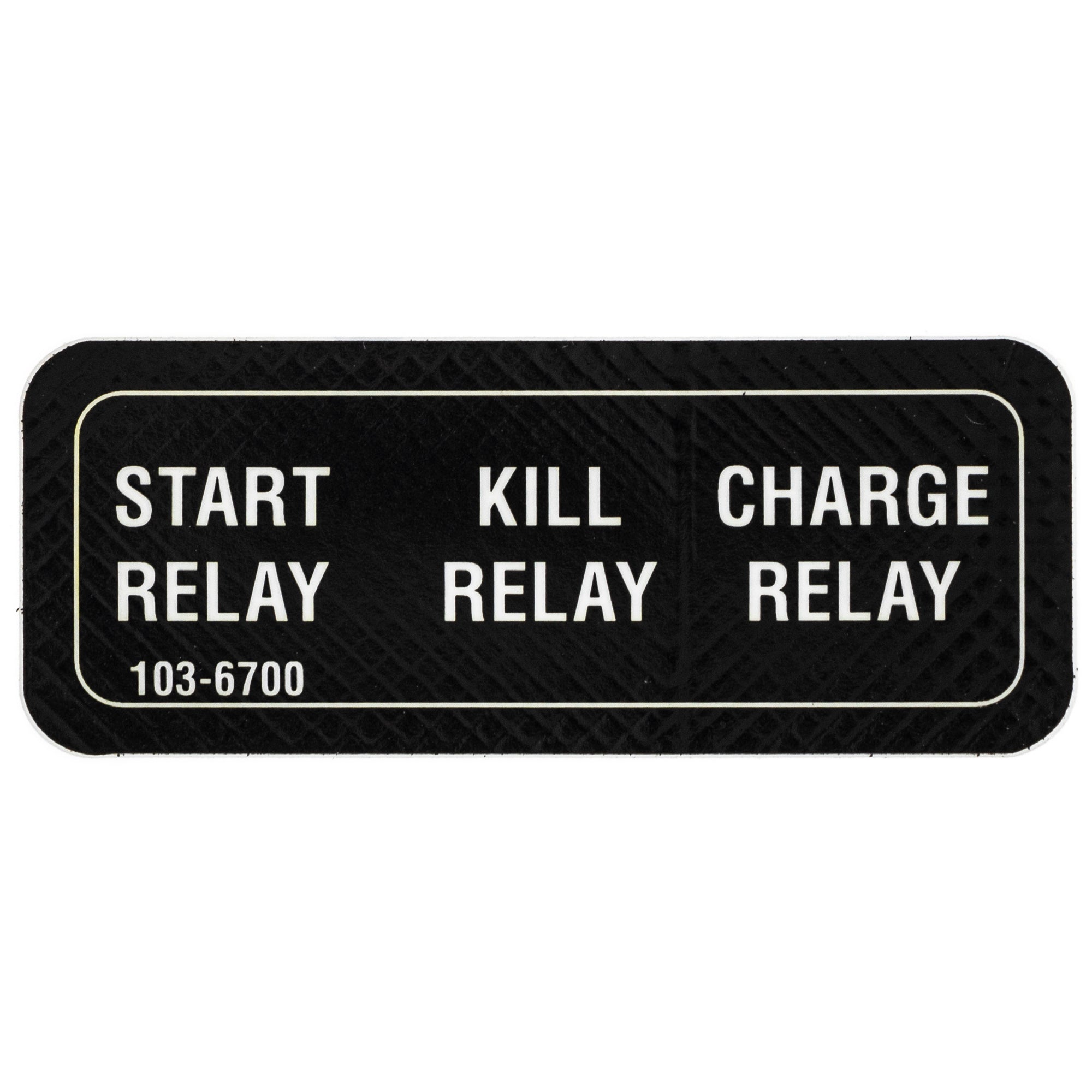 Exmark 103-6700 Decal
