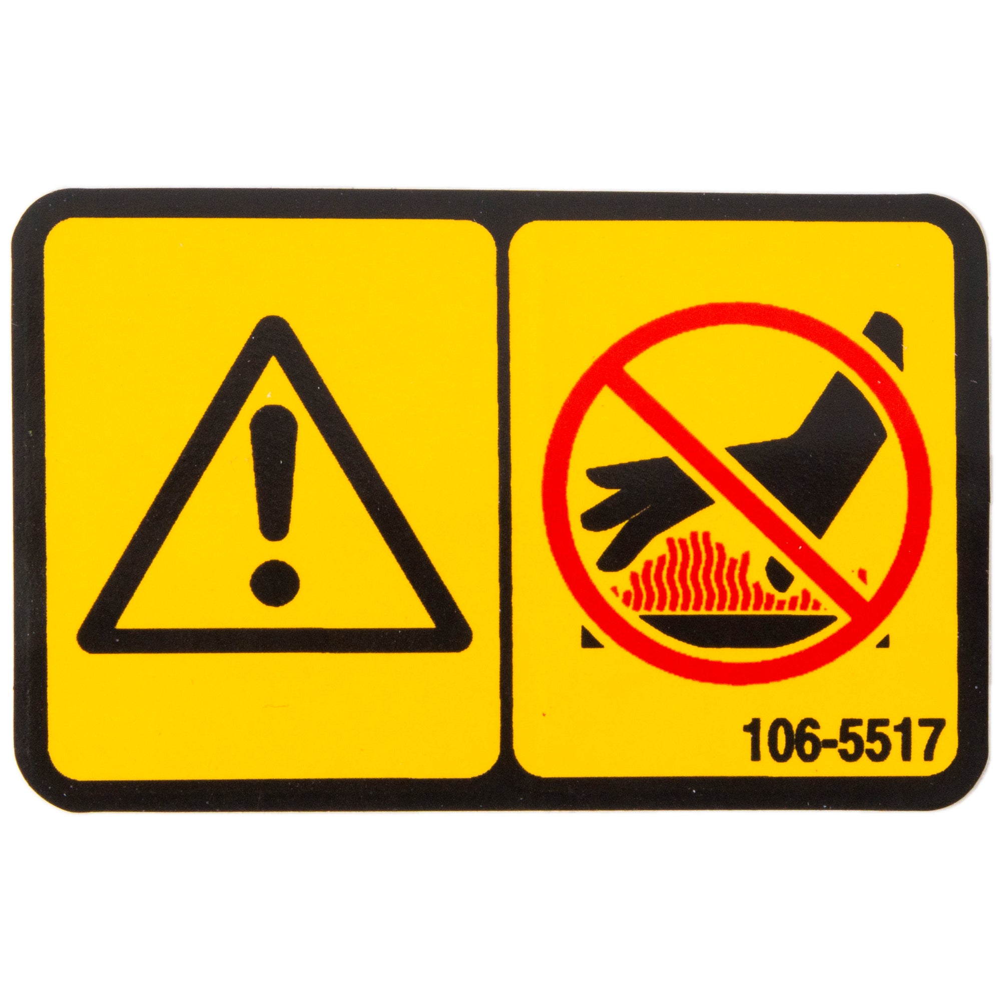 Exmark 106-5517 Decal