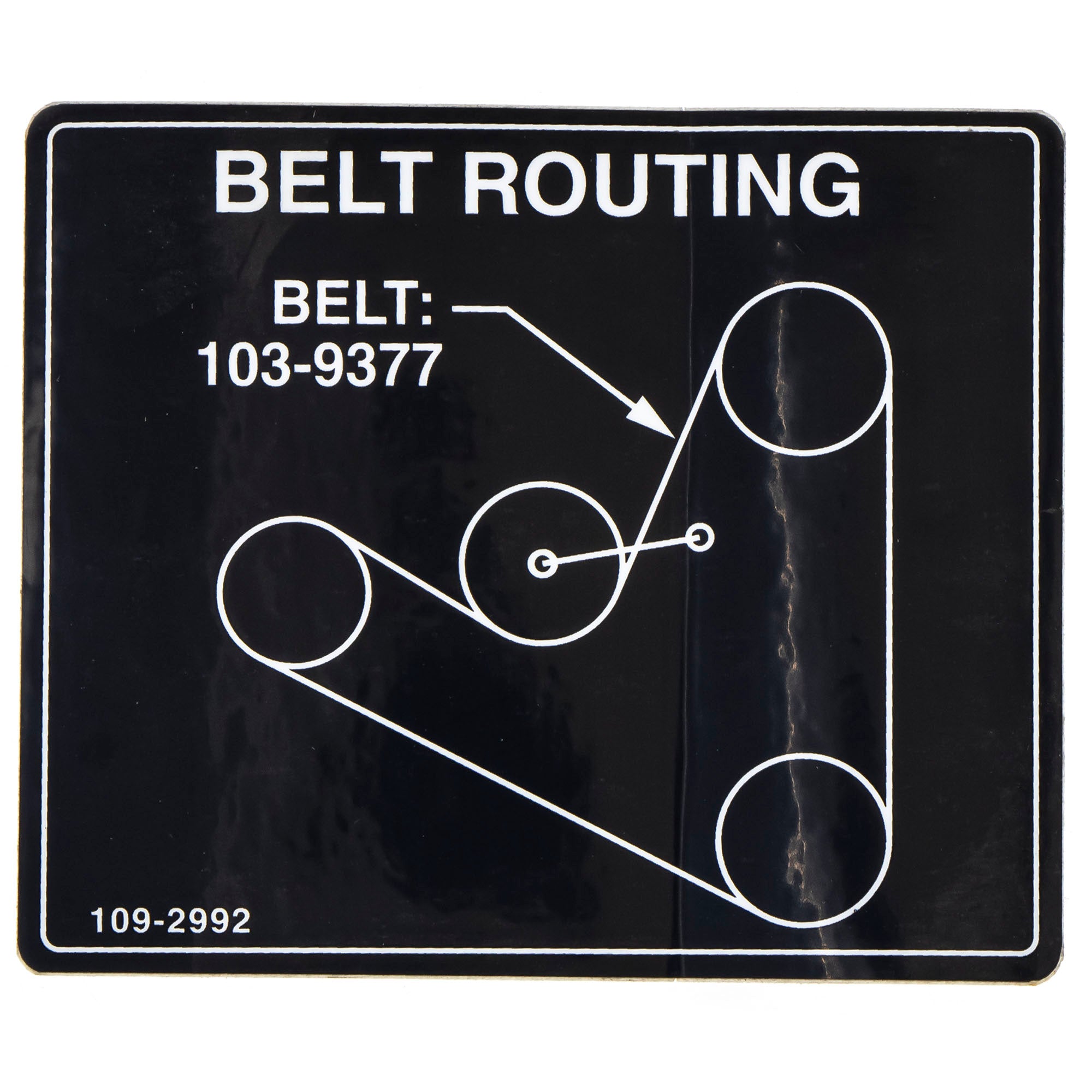 Exmark 109-2992 Decal