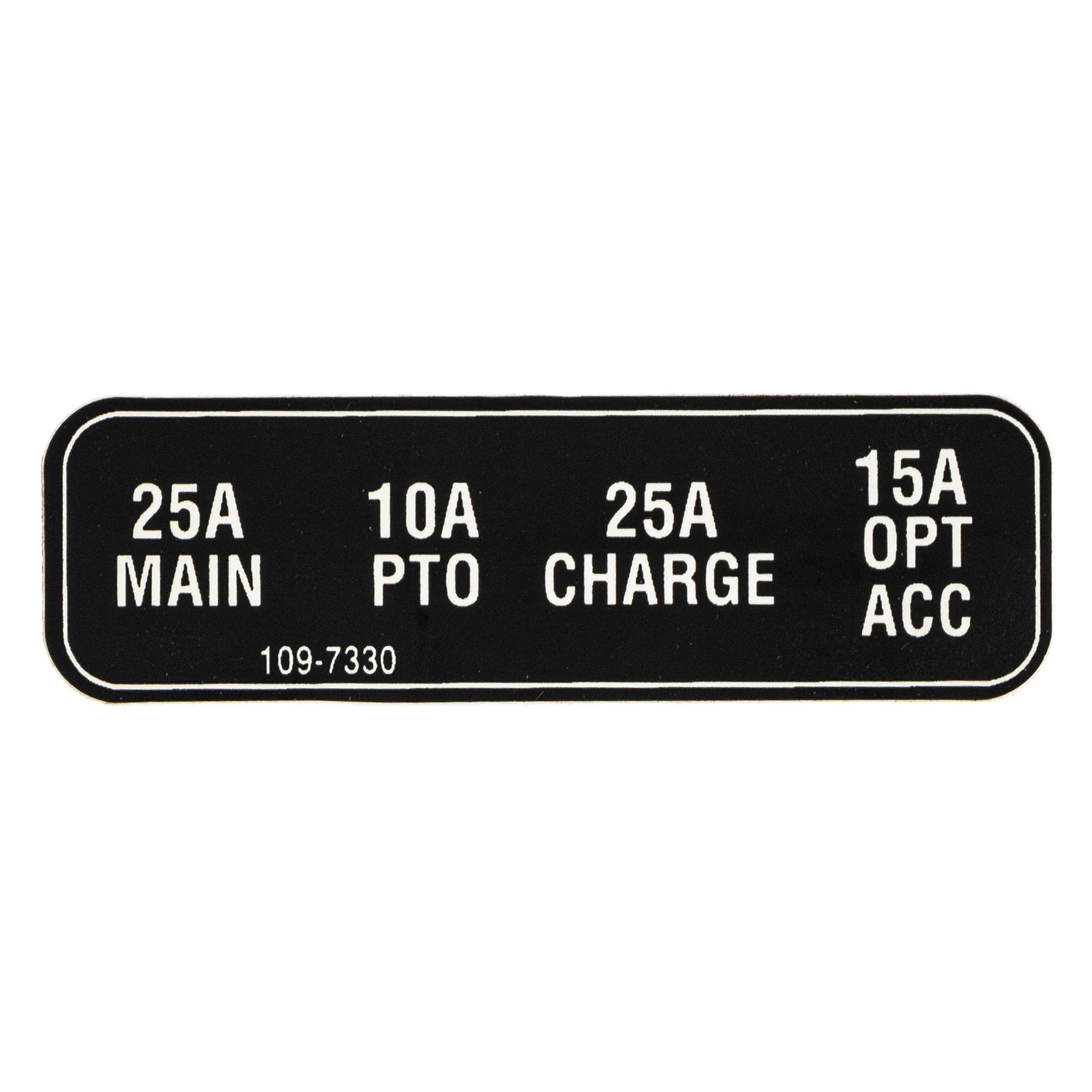 Exmark 109-7330 Decal