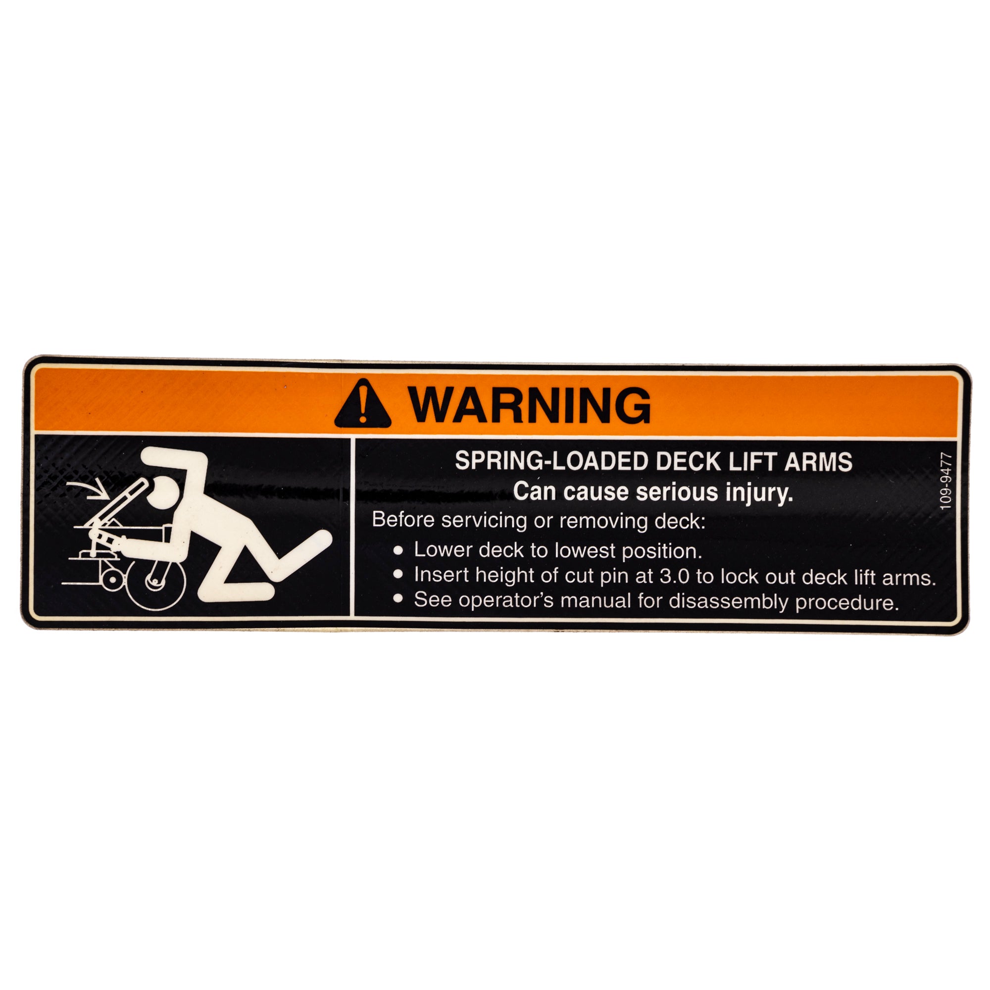 Exmark 109-9477 Decal