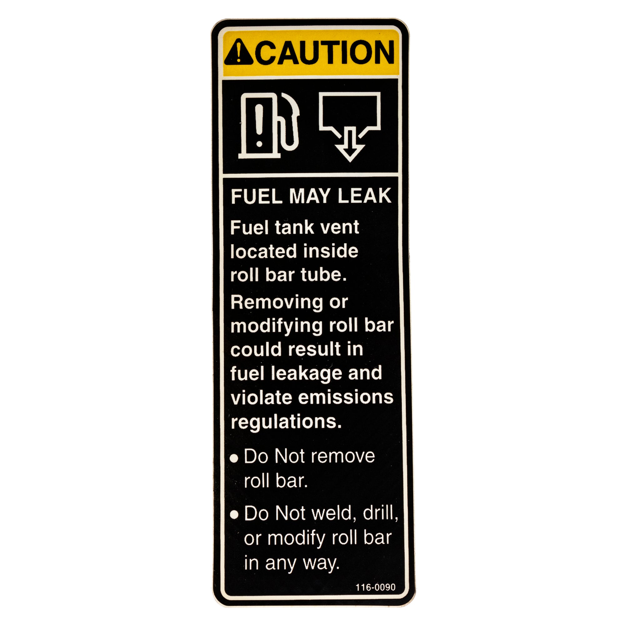 Exmark 116-0090 Decal
