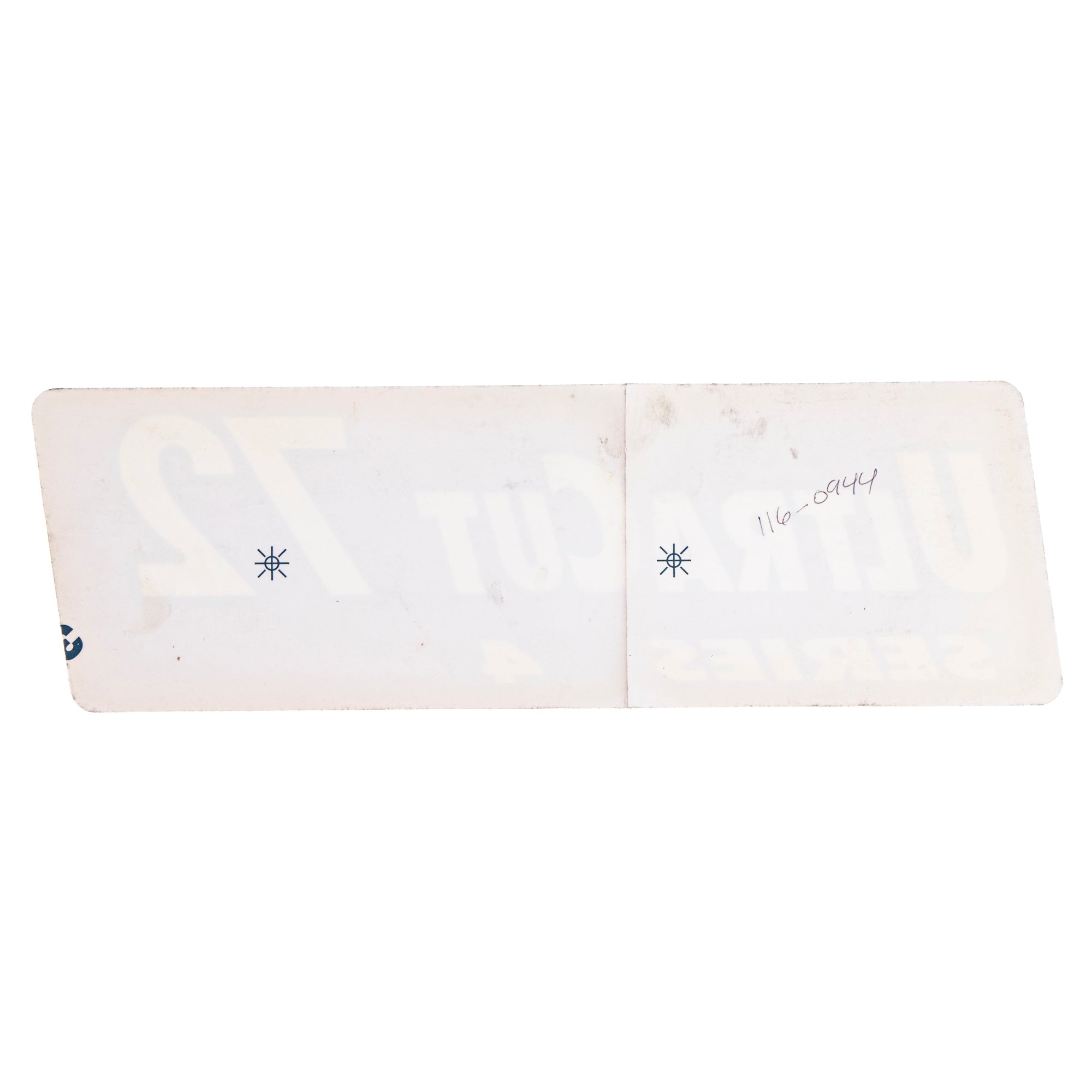 Exmark 116-0944 Ultracut 72 Series 4 Decal