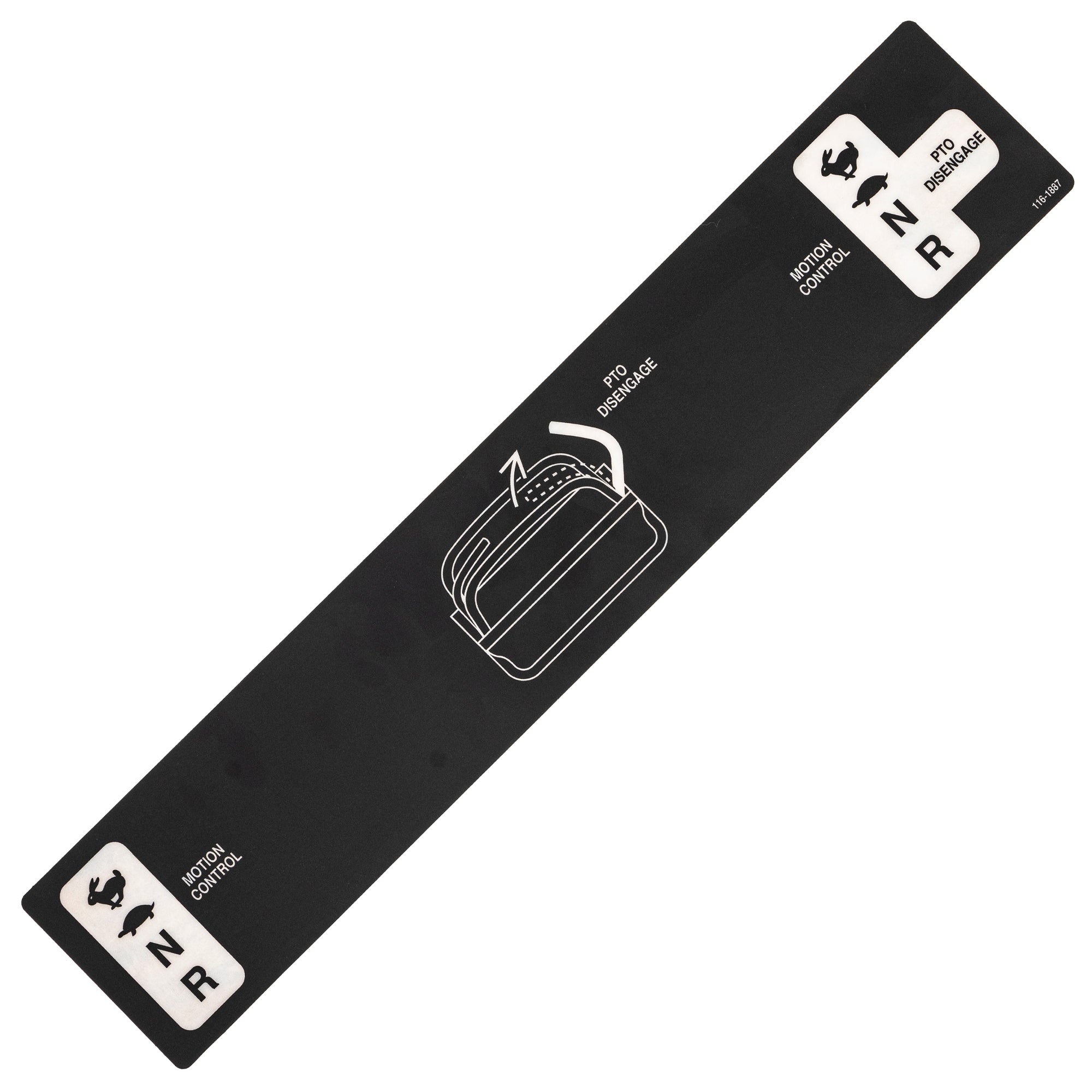 Exmark 116-1887 Decal