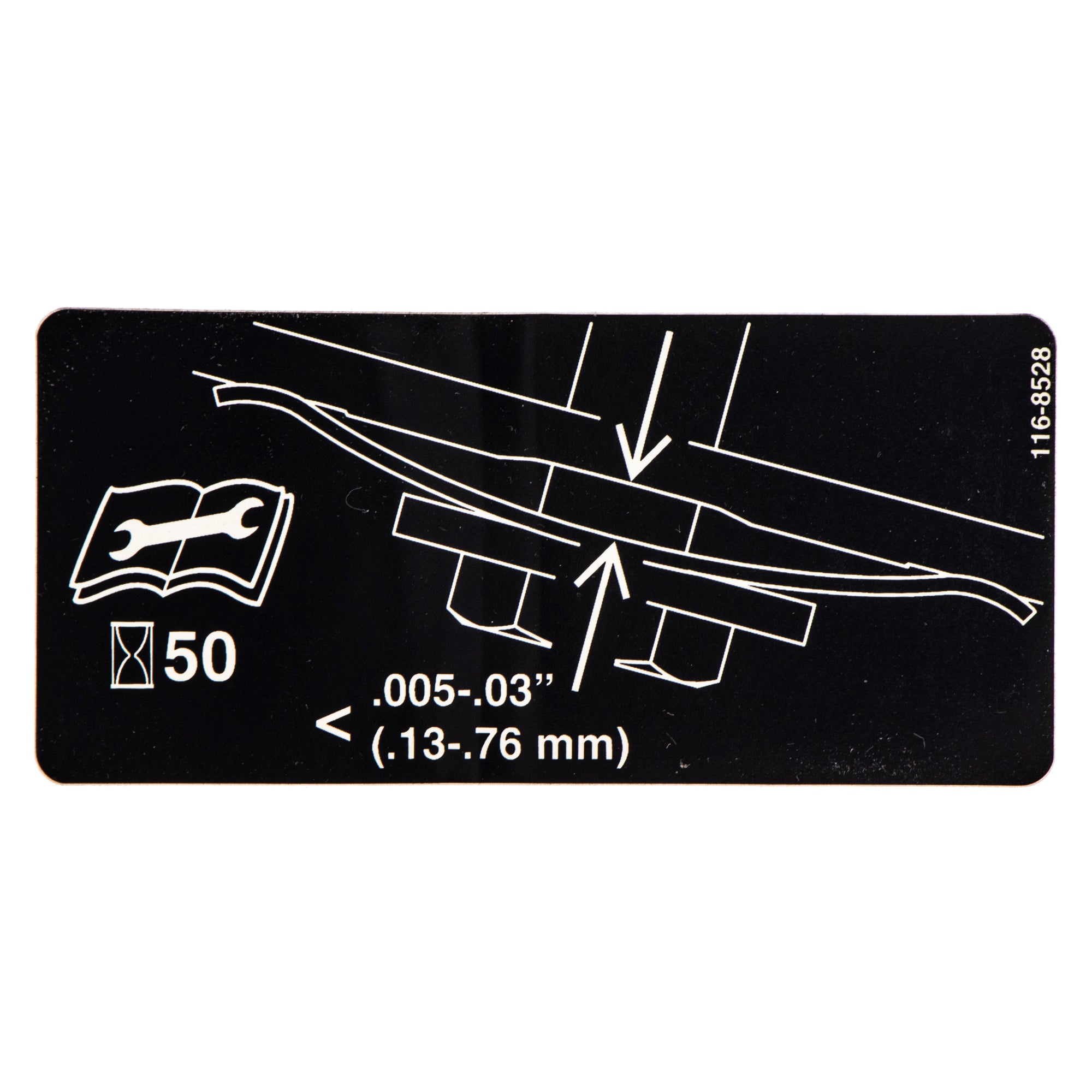Exmark 116-8528 Decal