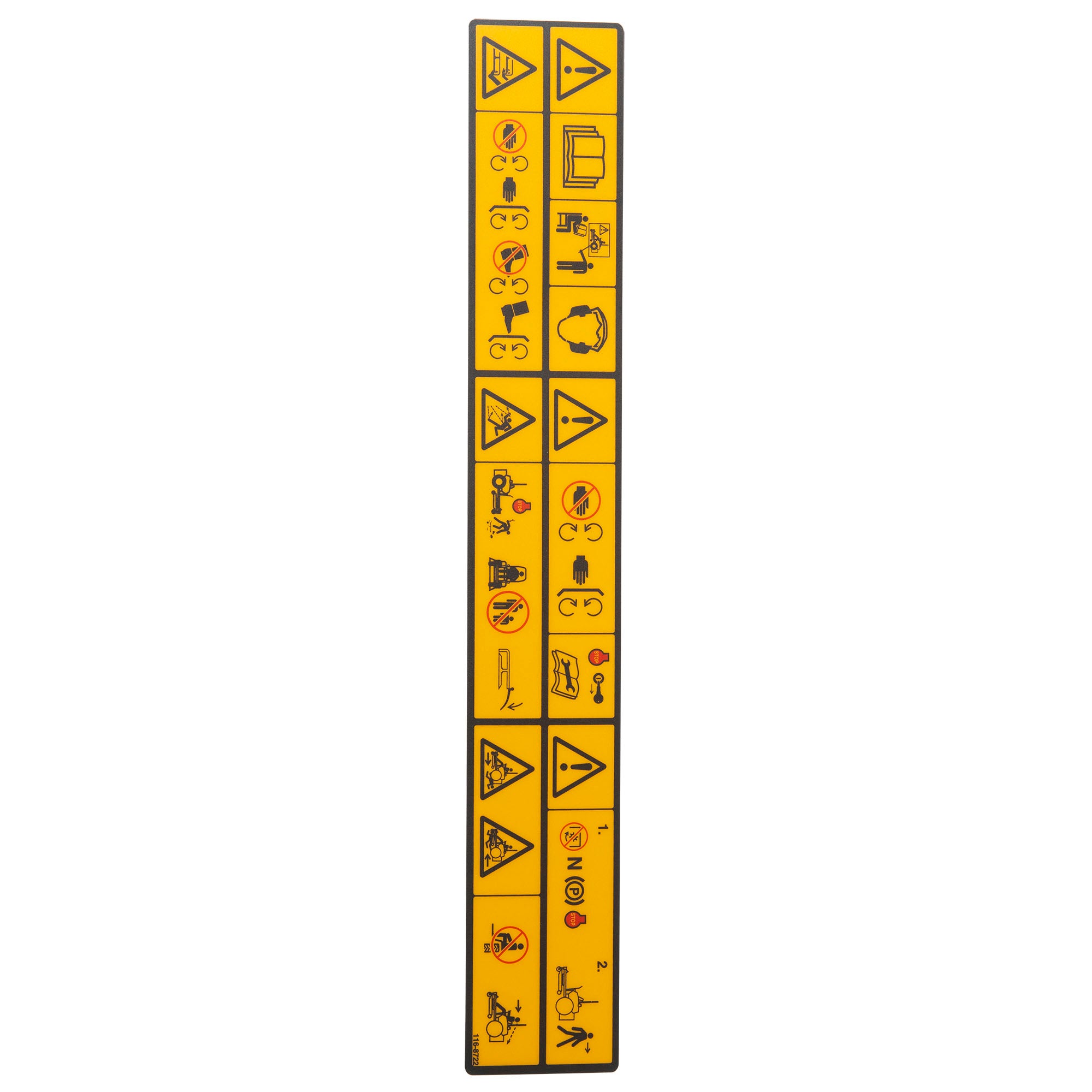 Exmark 116-8722 Console Decal