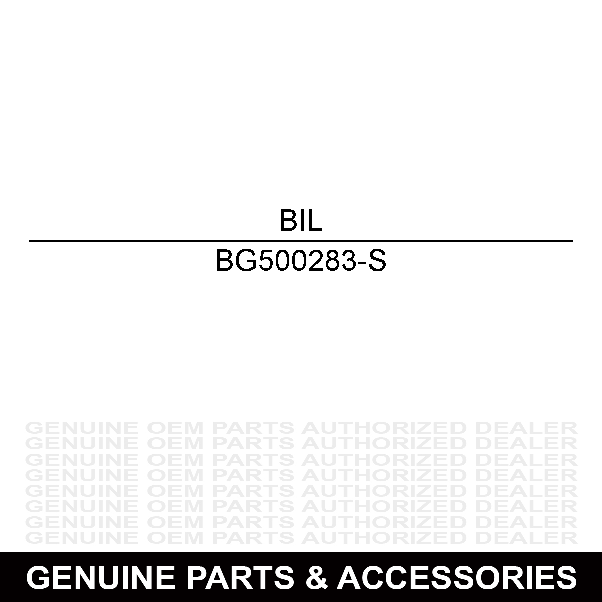 Billy Goat 500283-S Switch