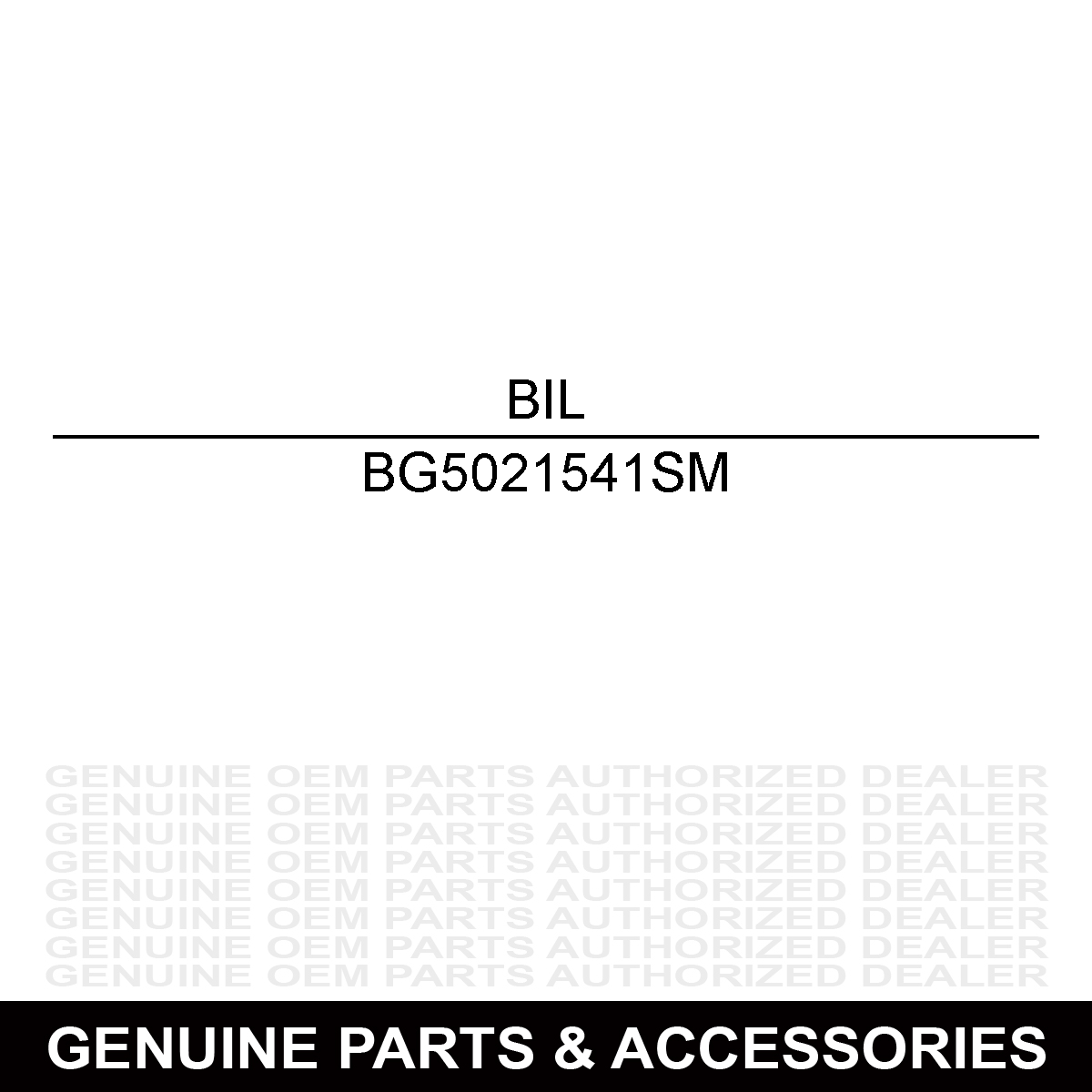 Billy Goat 5021541SM Bushing