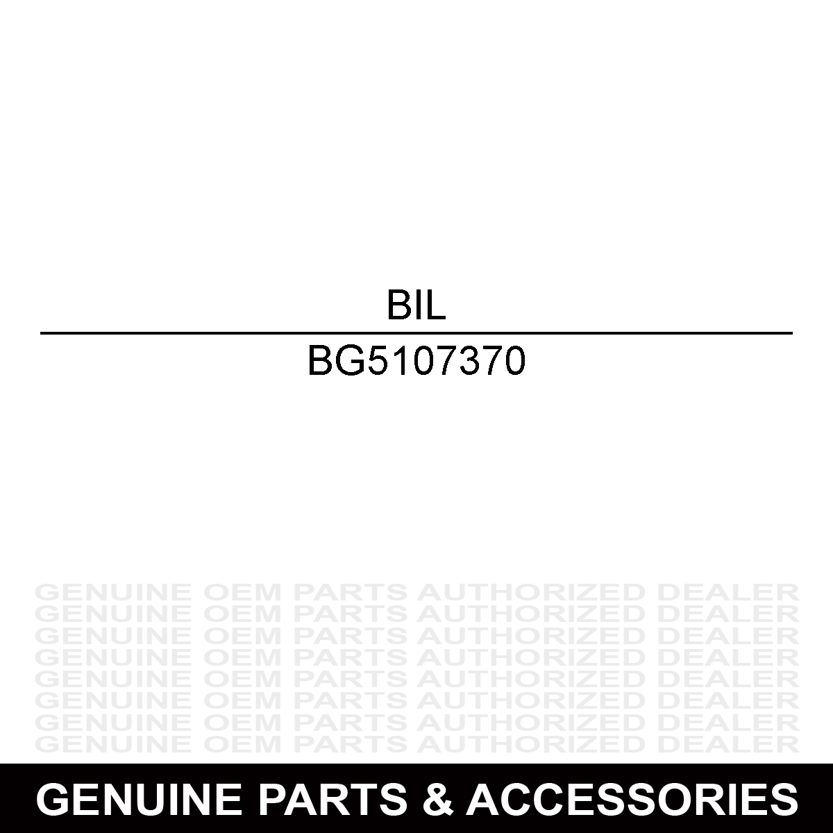 Billy Goat 5107370 Spacer