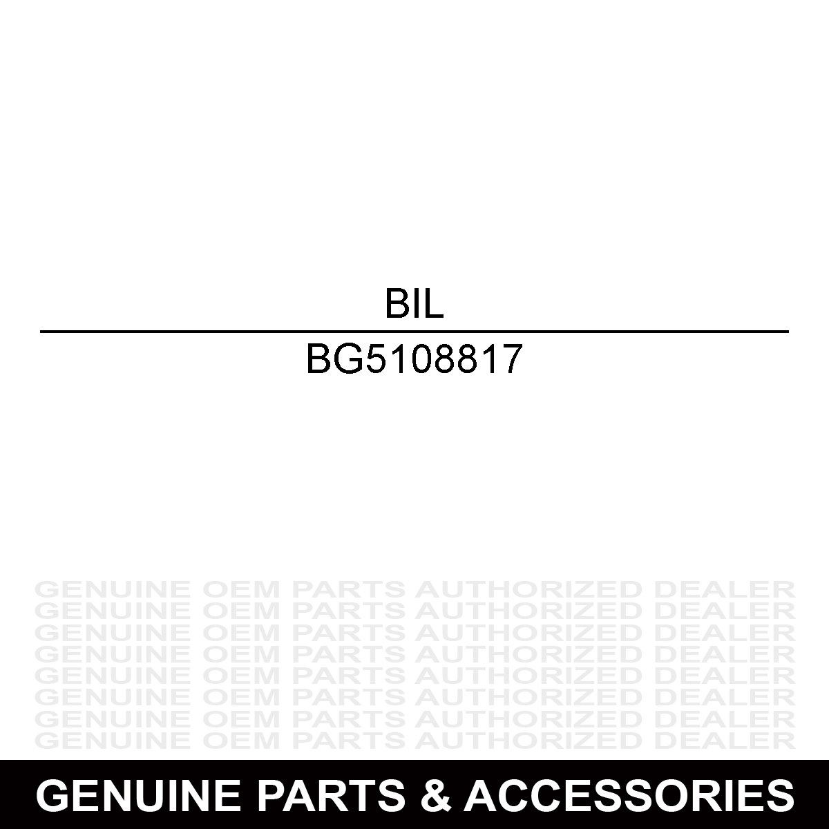 Billy Goat 5108817 Plug