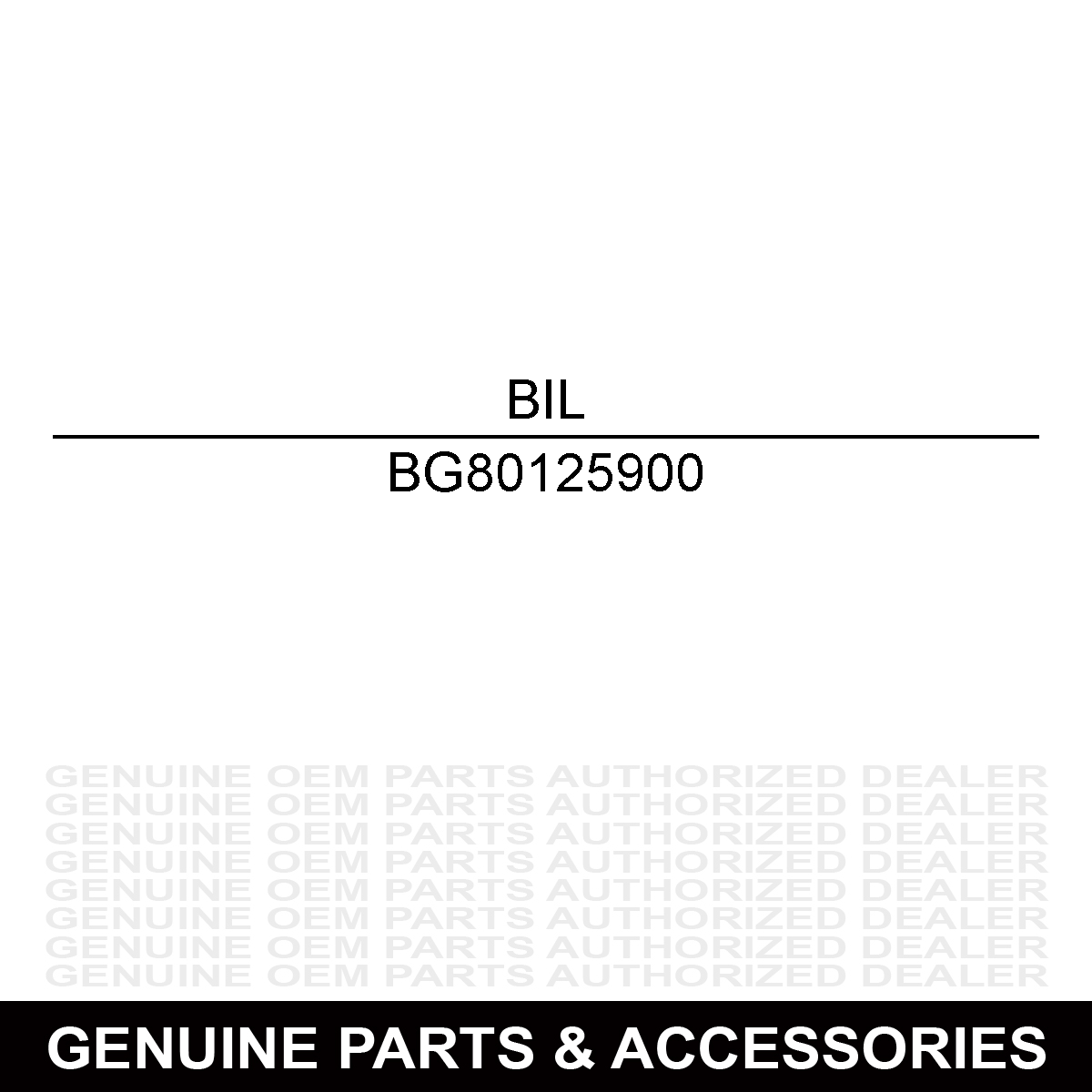 Billy Goat 80125900 Screw