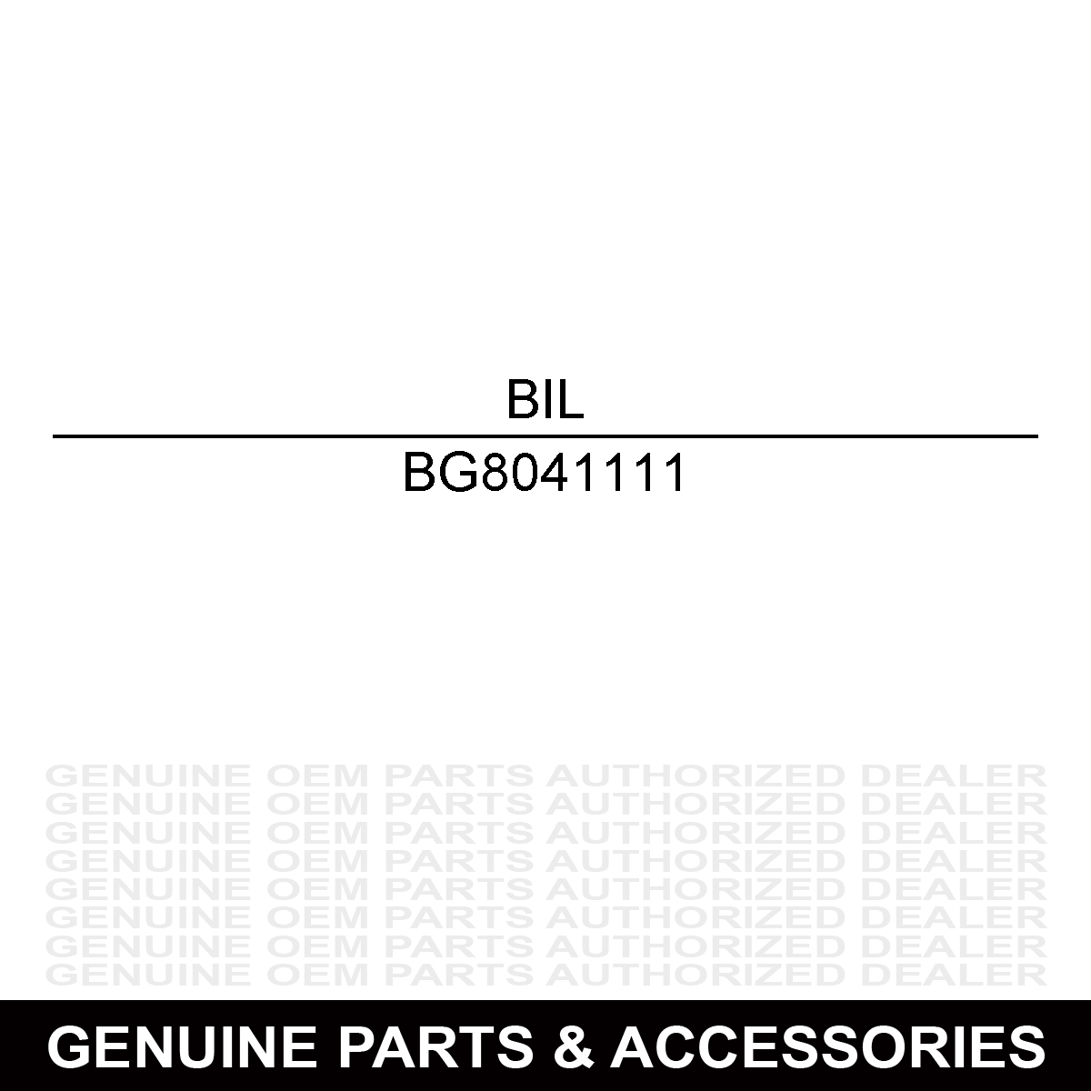 Billy Goat 8041111 Hardware