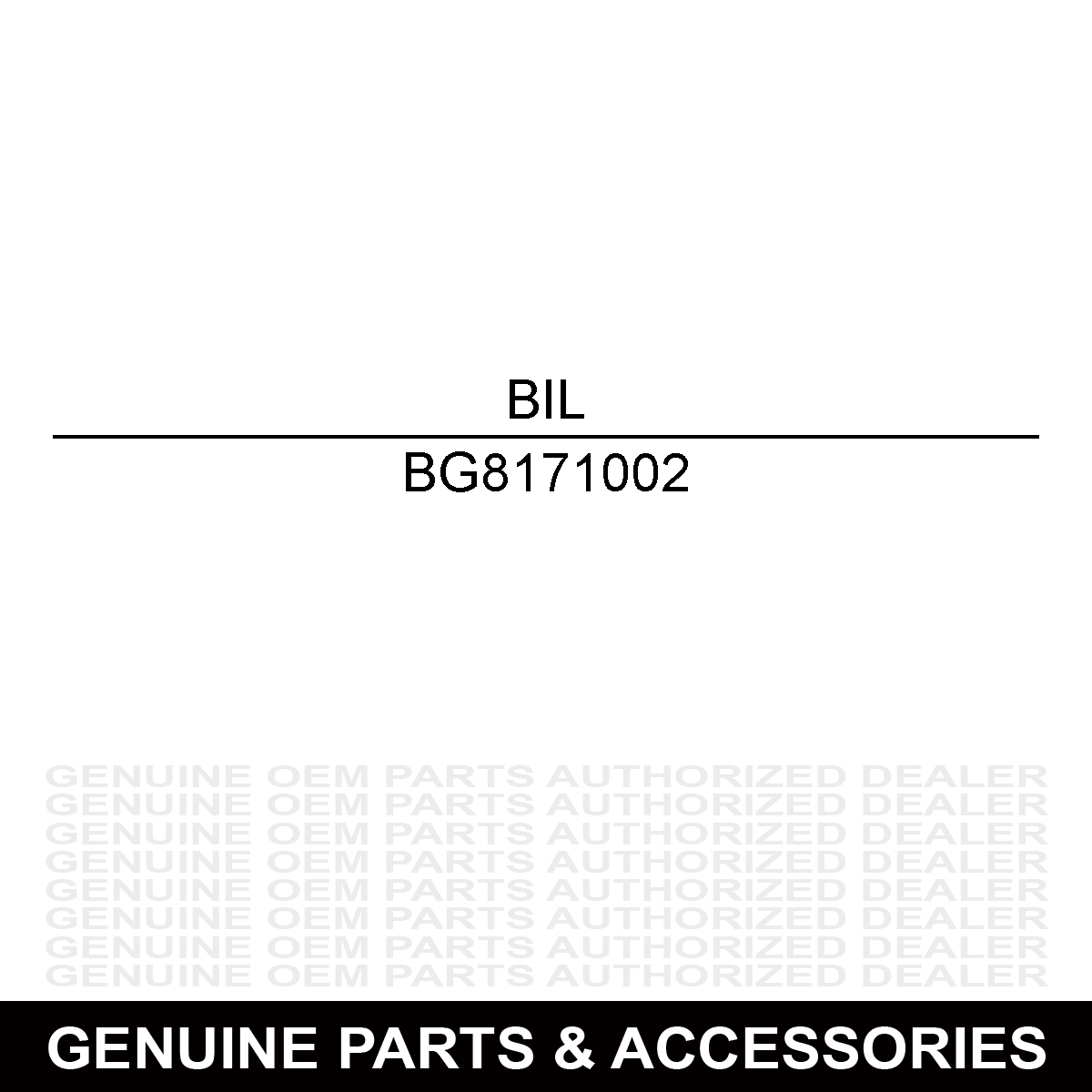 Billy Goat 8171002 Hardware