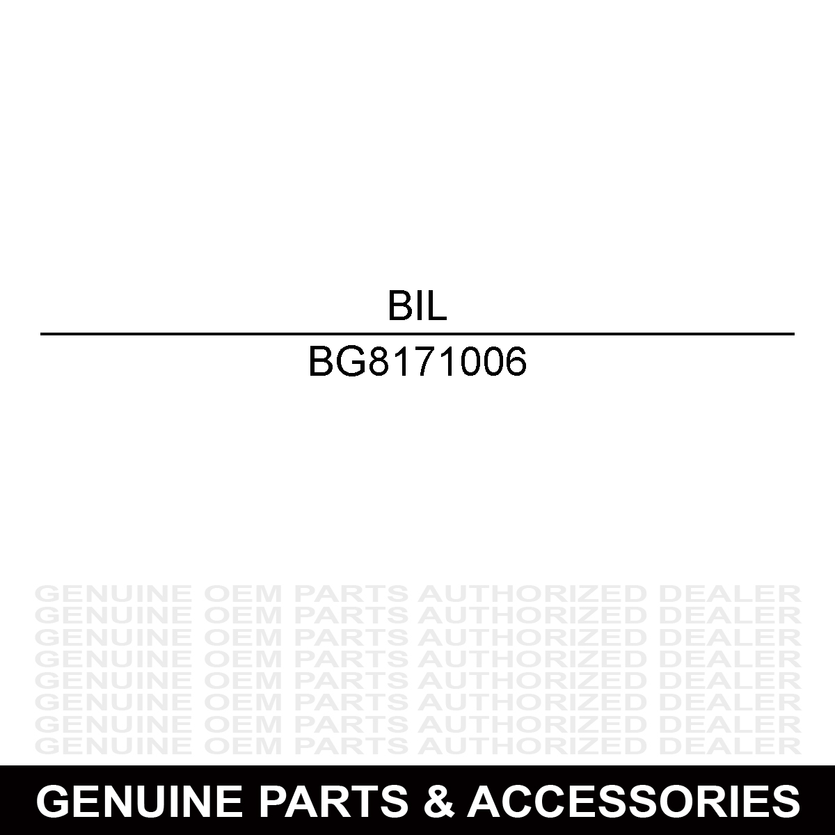 Billy Goat 8171006 Hardware