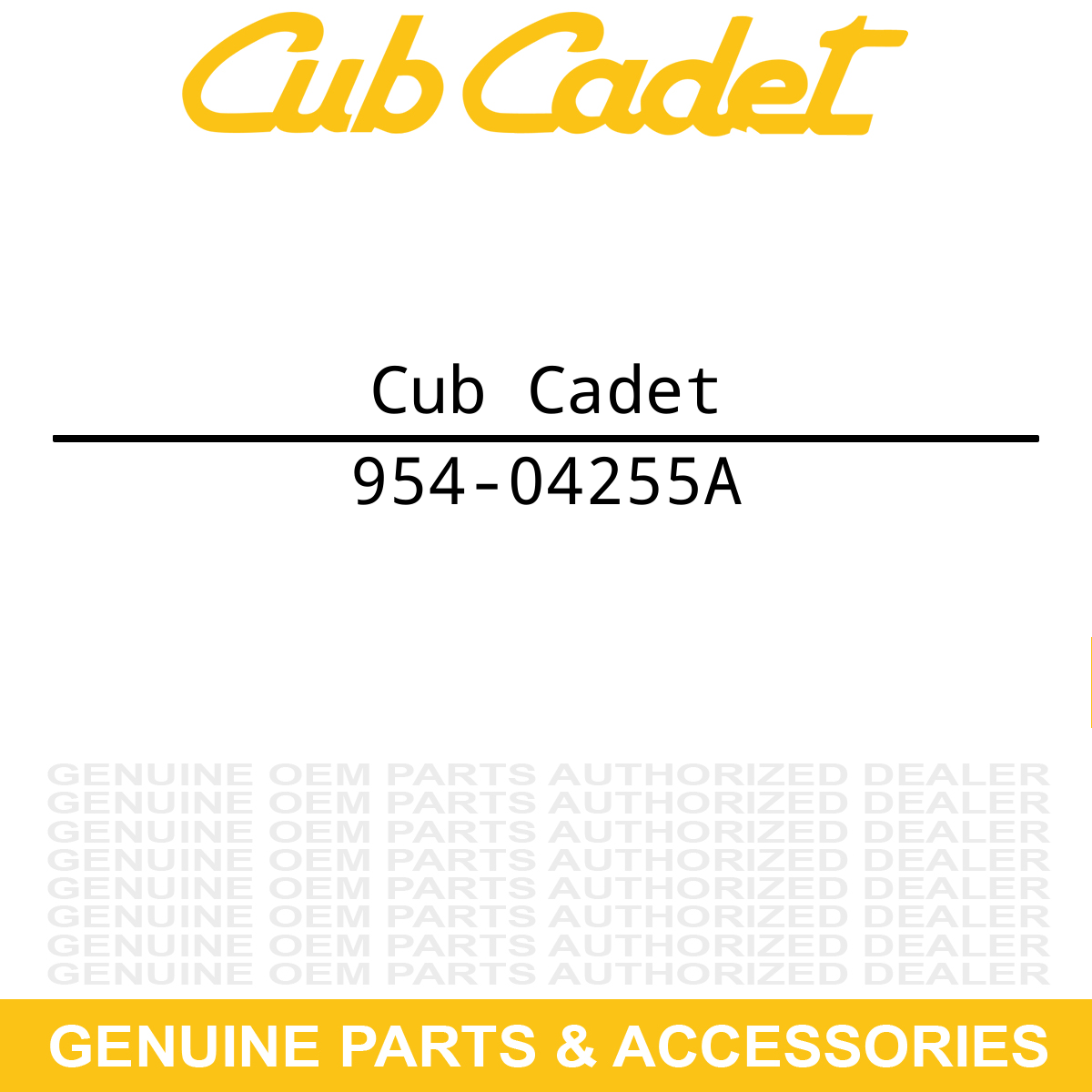 CUB CADET 954-04255A Belt