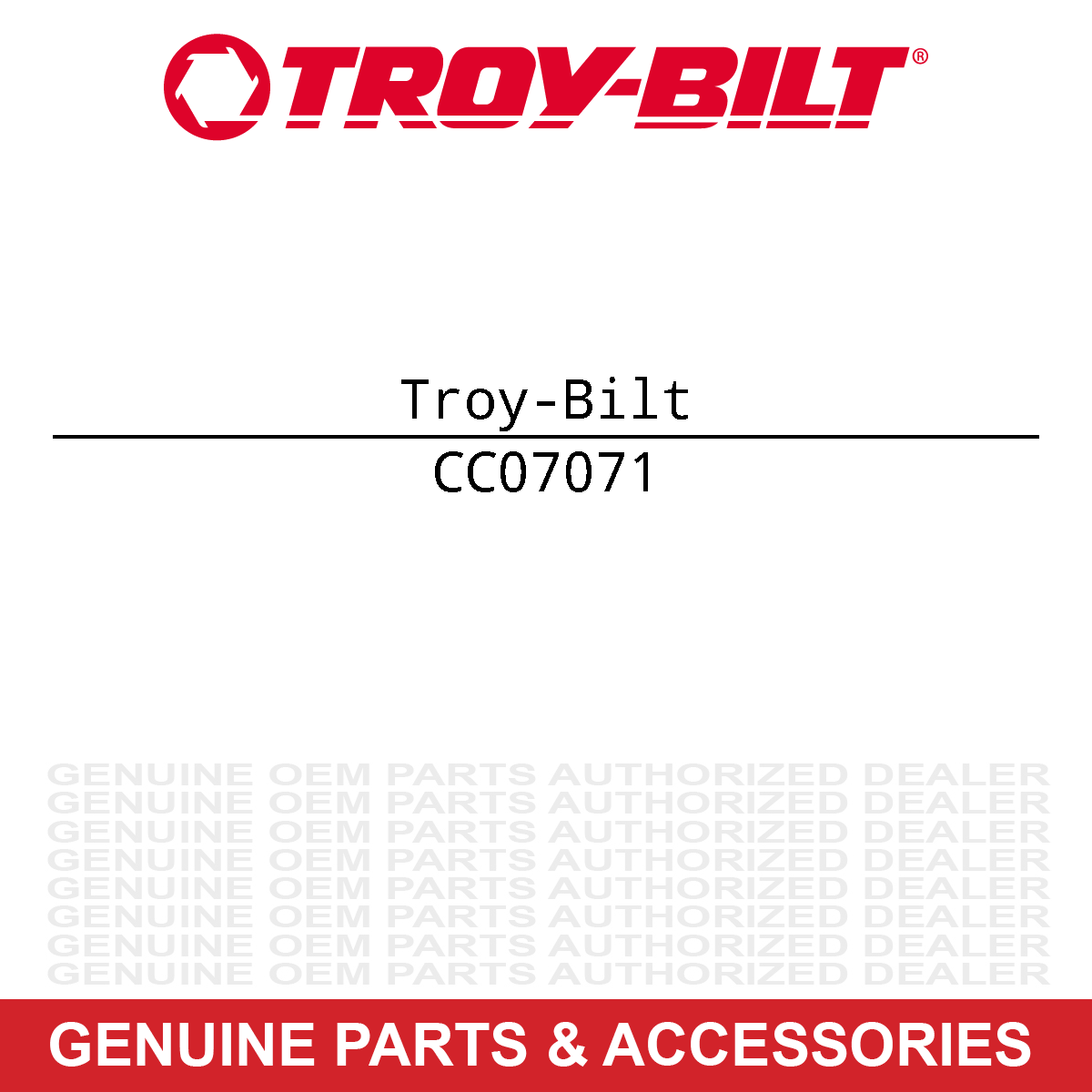 Troy-Bilt 07071 Wood Chipper