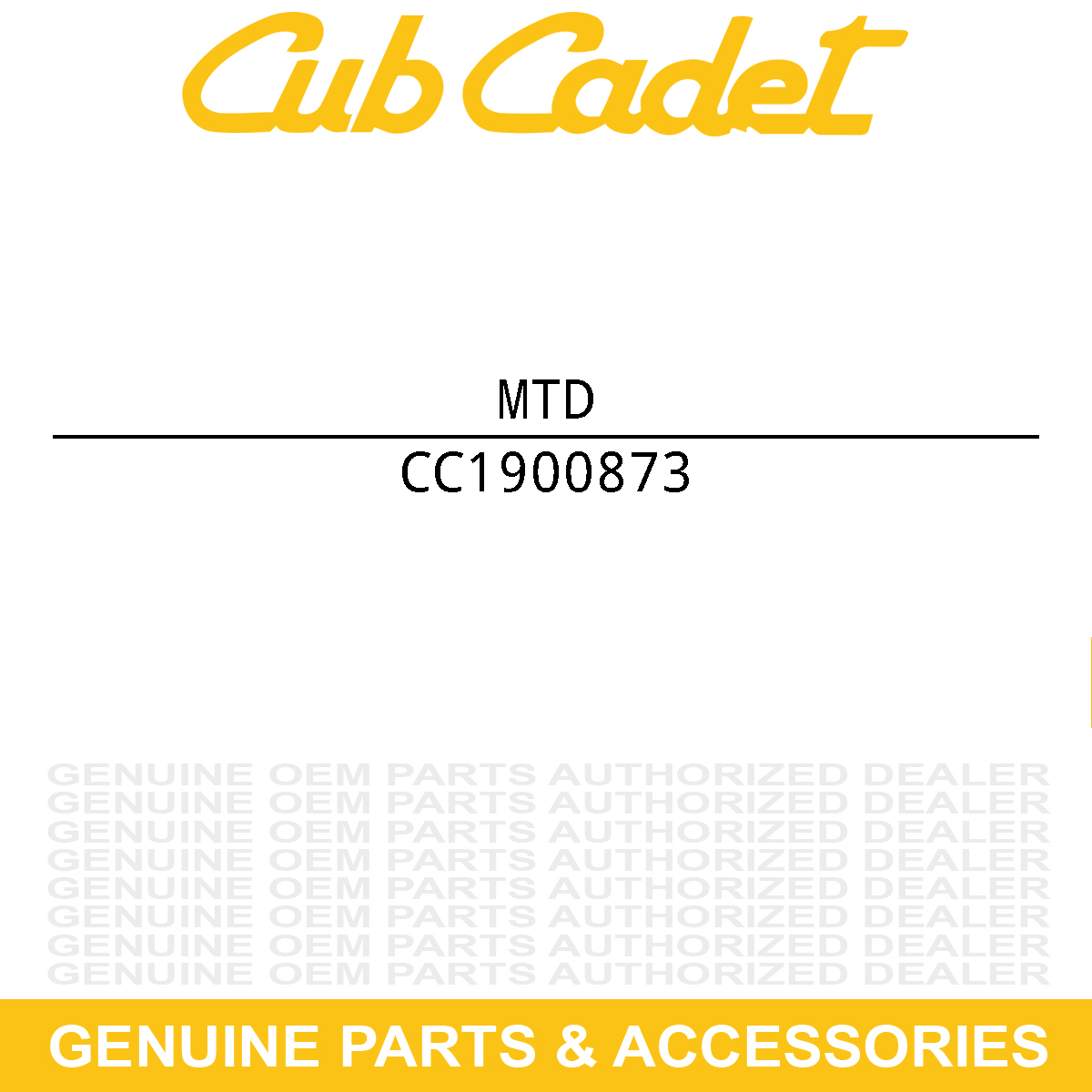 MTD 1900873 Switch