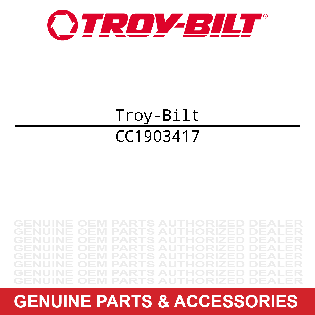 Troy-Bilt 1903417 Quadrant