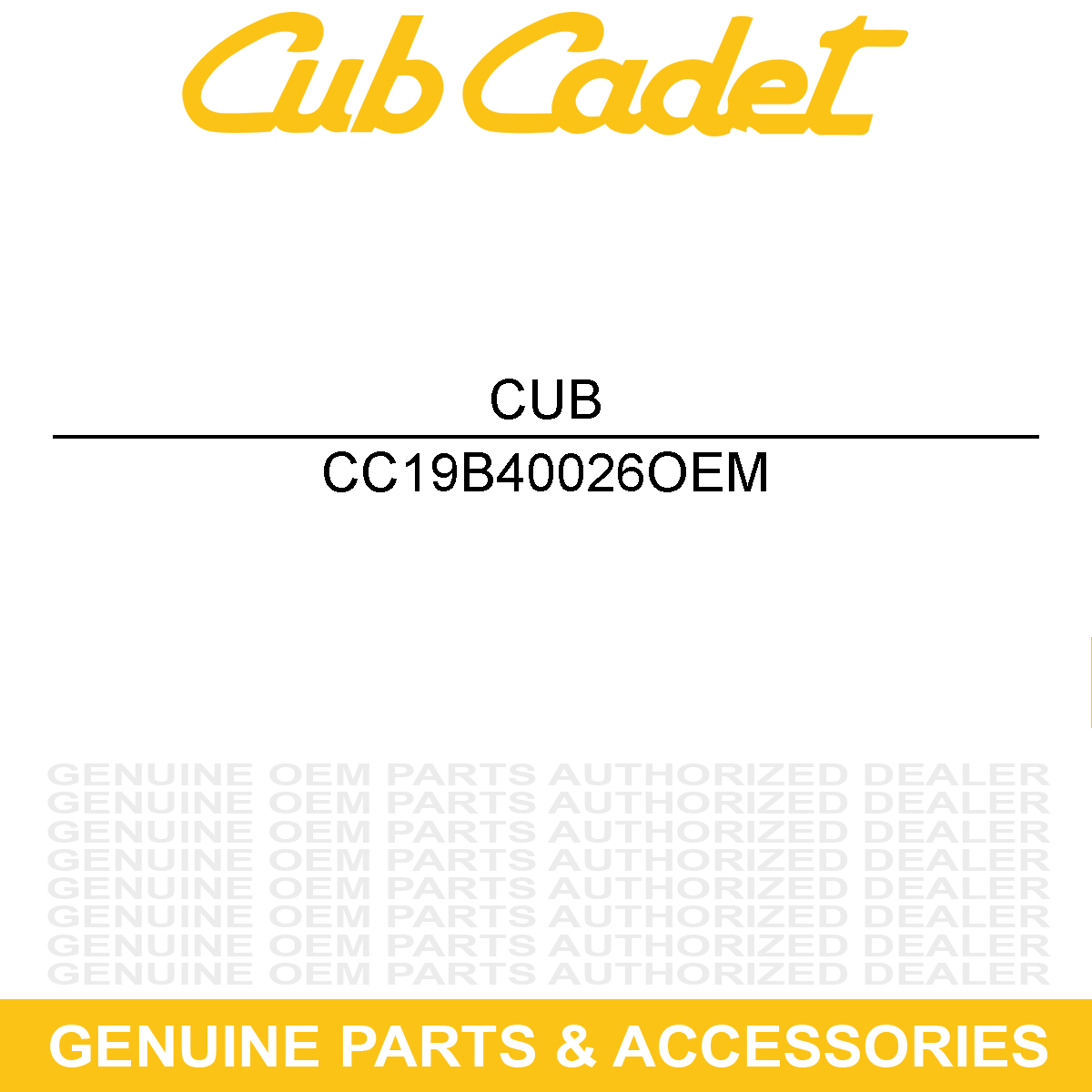 MTD 19B40026OEM Hauler