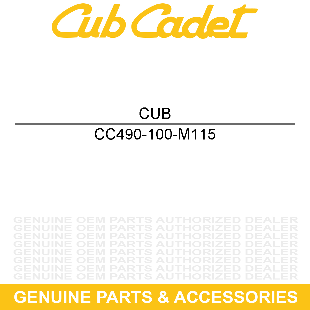 MTD 490-100-M115 Blade