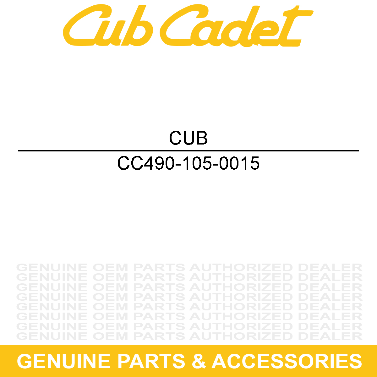 MTD 490-105-0015 Blade