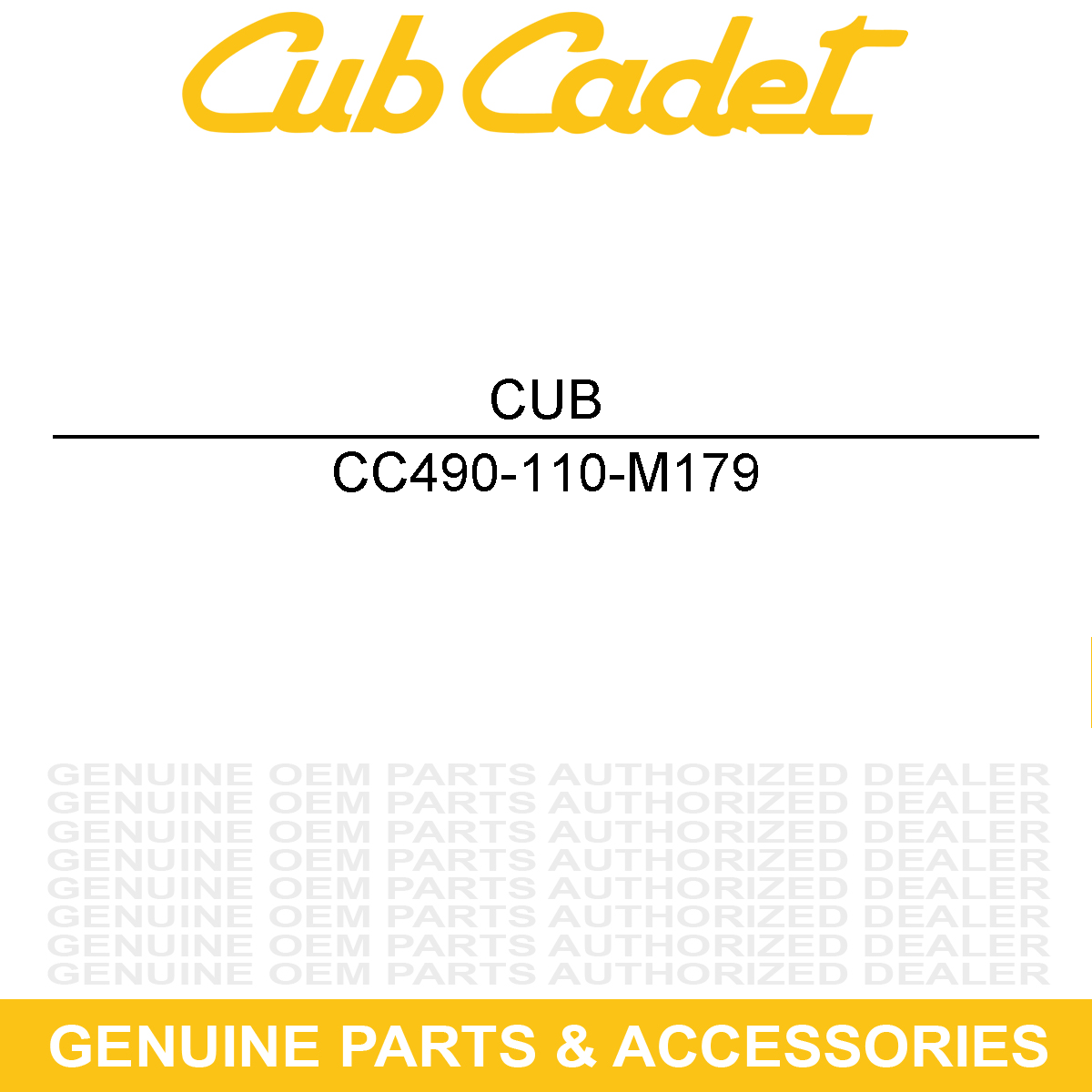 CUB CADET 490-110-M179 Mulching Blades