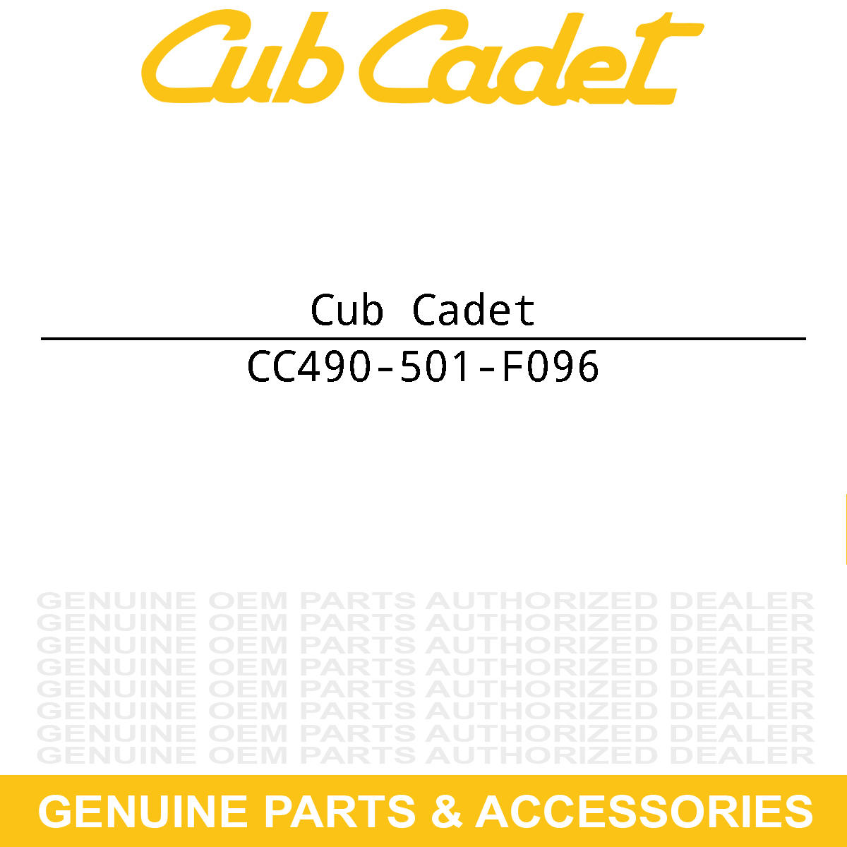 CUB CADET 490-501-F096 Belt