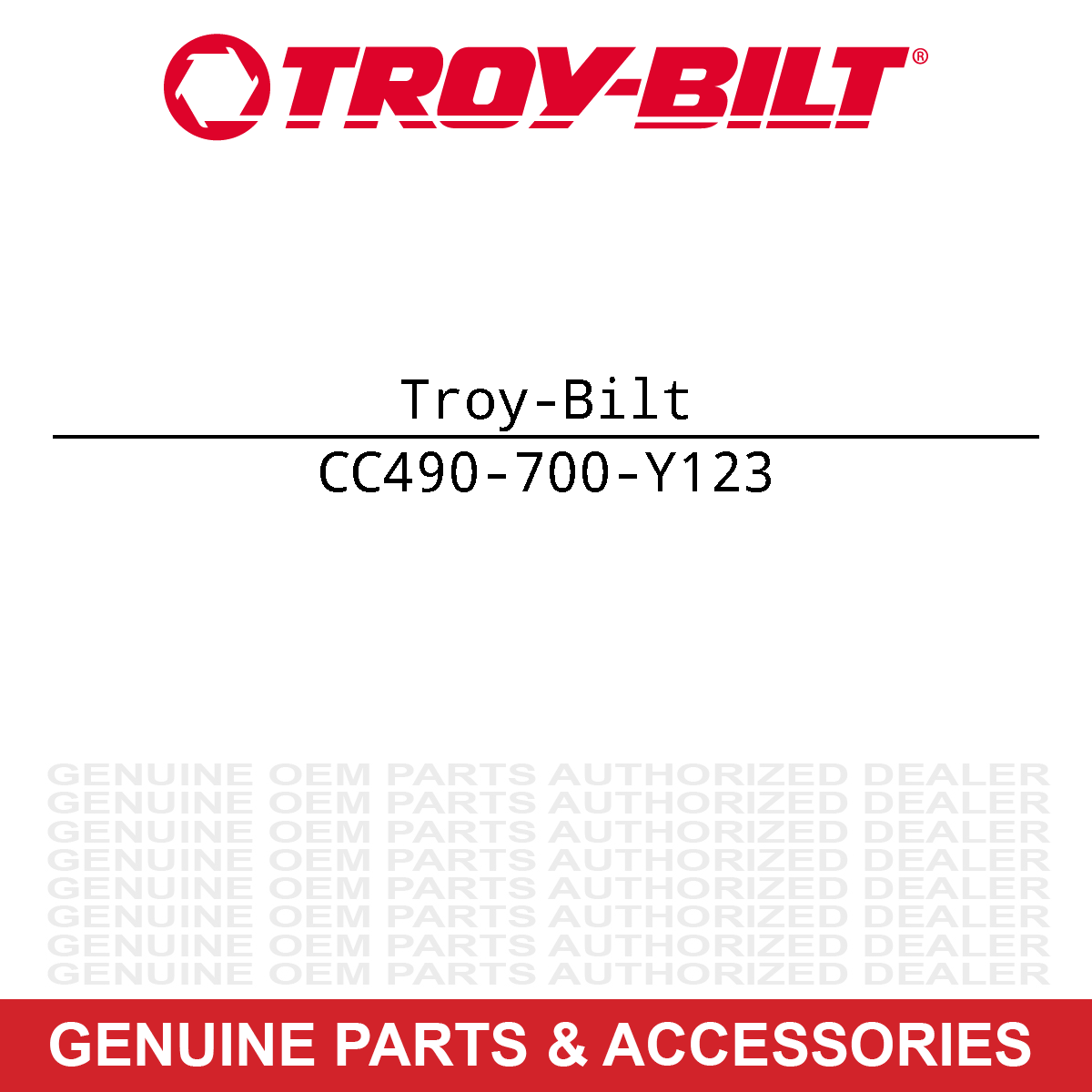 Troy-Bilt 490-700-Y123 Chain