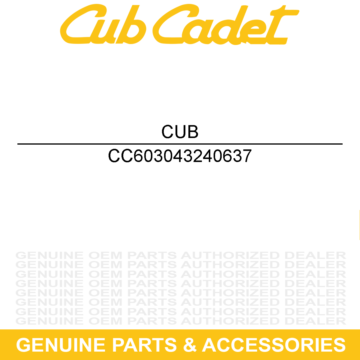 MTD 603-04324-0637 Handle
