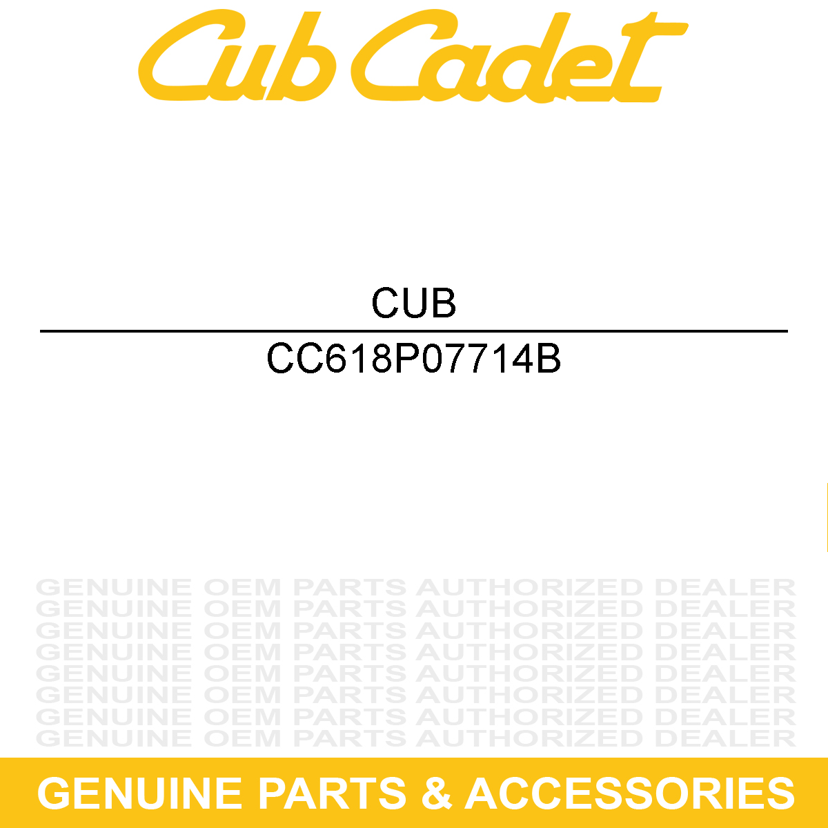 CUB CADET 618P07714B Transmission