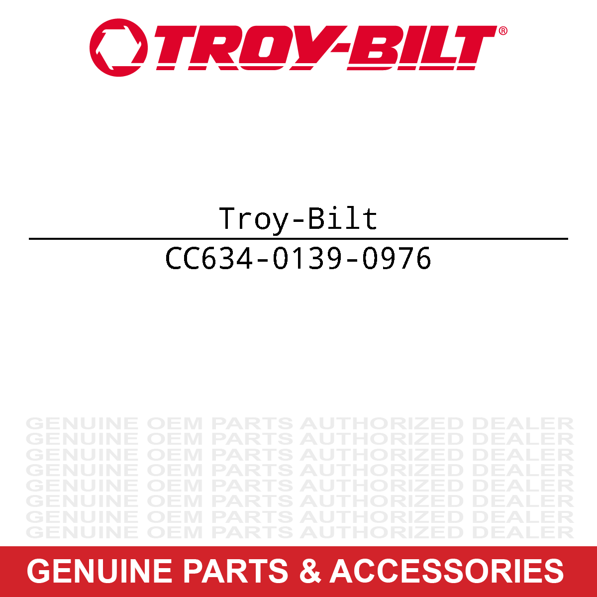 Troy-Bilt 634-0139-0976 Wheel