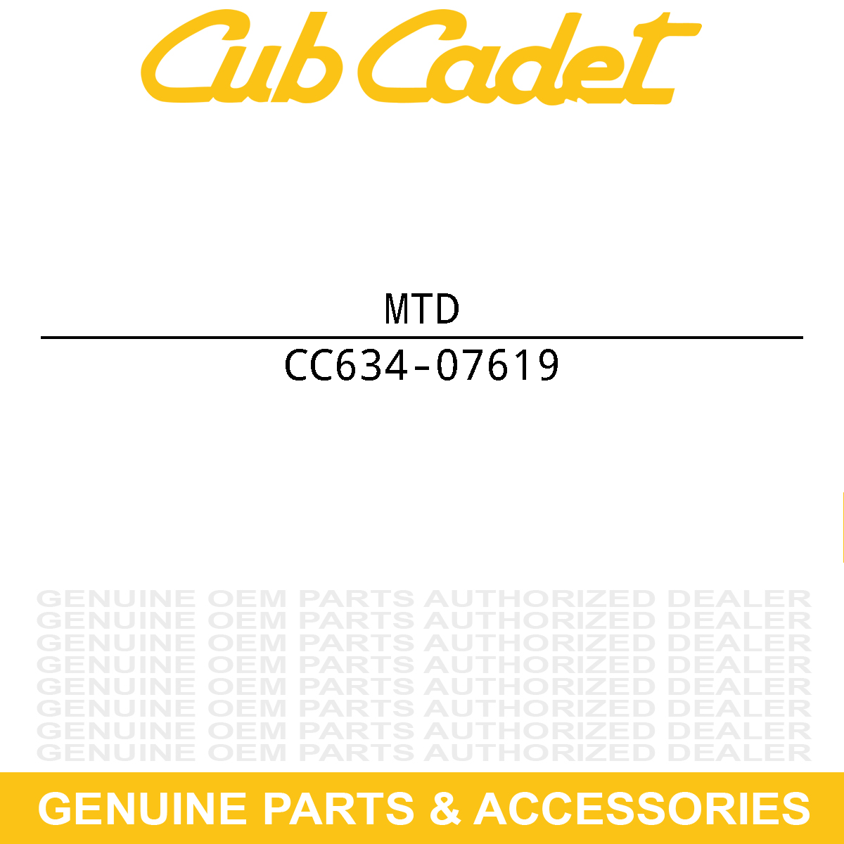MTD 634-07619 Wheel