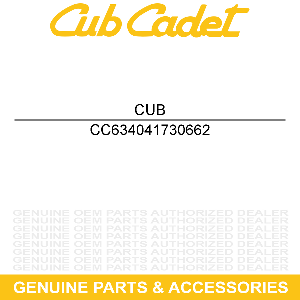 MTD 634-04173-0662 Rim